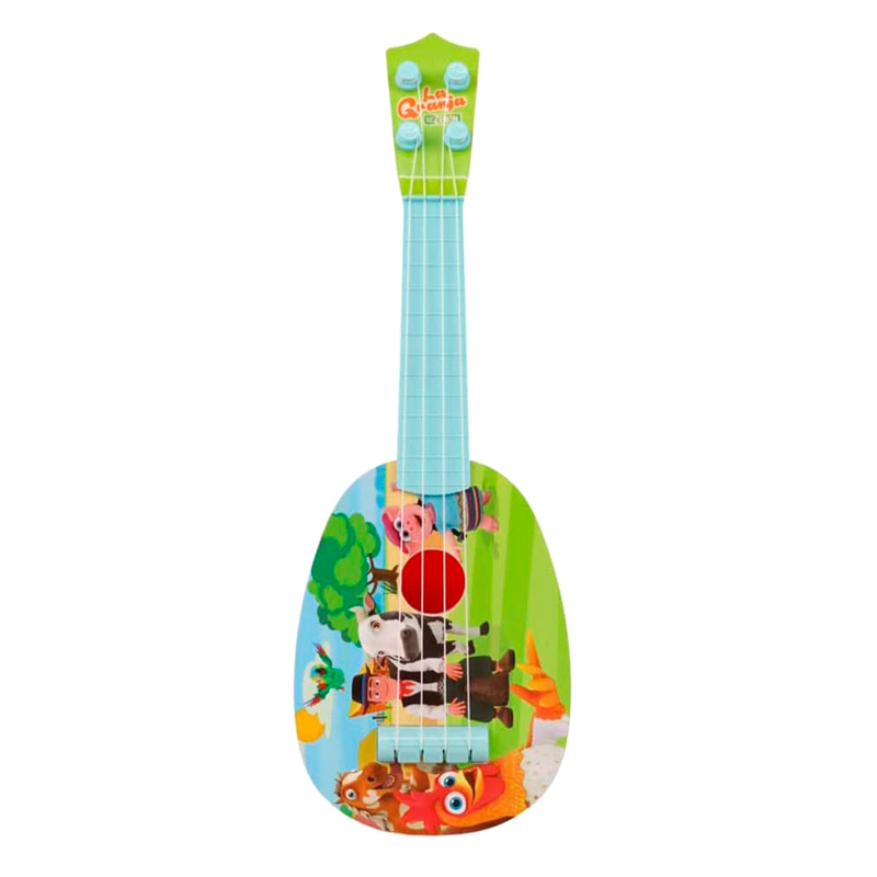 Juguete Mini Ukelele La granja de Zeneon de dibujos animados