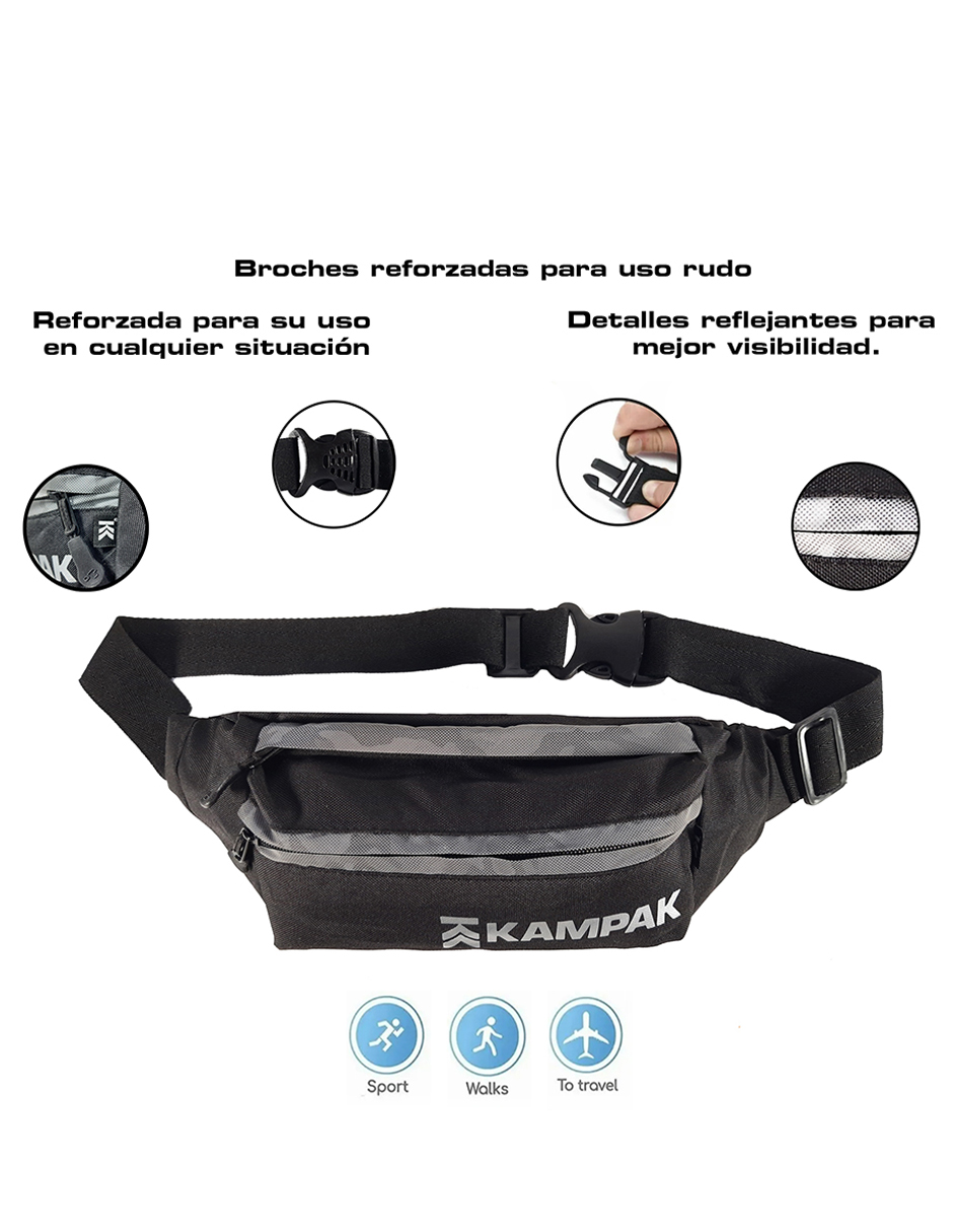 Cangurera Kampak Wk03 Riñonera Deportiva Canguro Casual