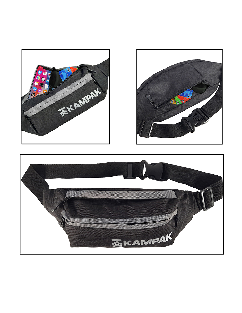 Cangurera Kampak Wk03 Riñonera Deportiva Canguro Casual