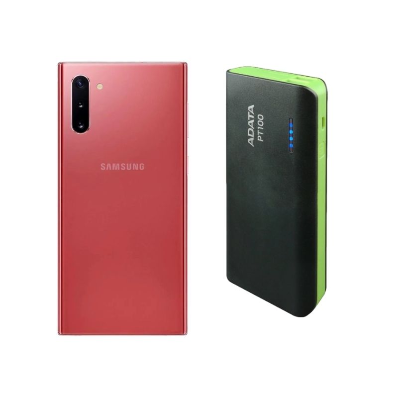 Galaxy Note 10 256GB Rosa Reacondicionado Grado A + Power Bank 10,000mah