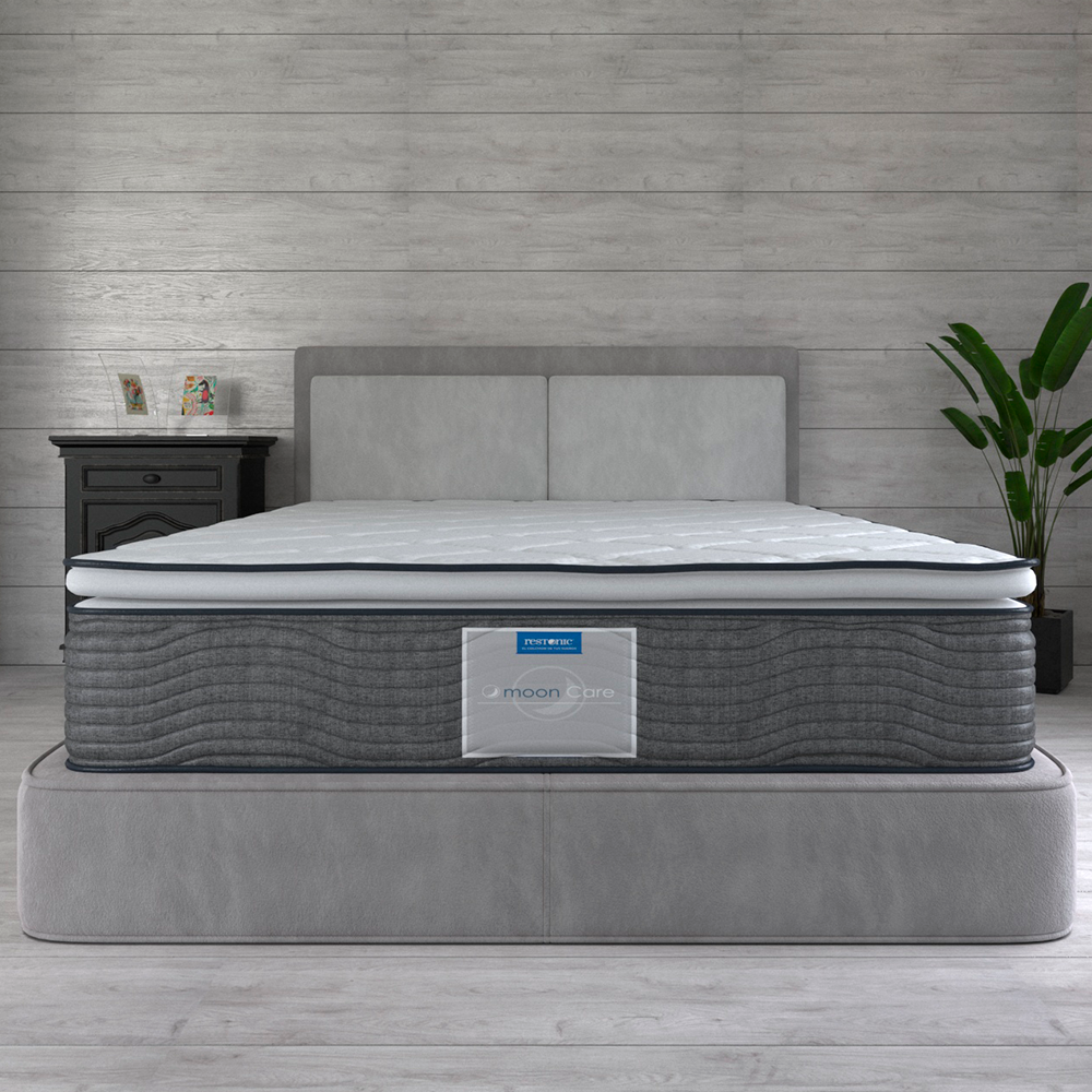 Colchón Restonic Individual Santino Anti-Ácaros Ortopédico Confort + 2 ALMOHADAS DE REGALO