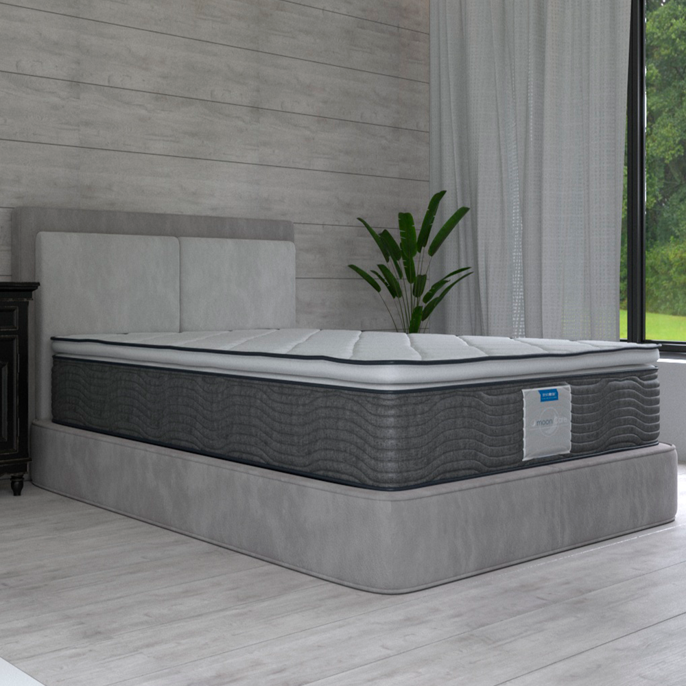 Colchón Restonic Matrimonial Santino Anti-Ácaros Ortopédico Confort + 2 ALMOHADAS DE REGALO