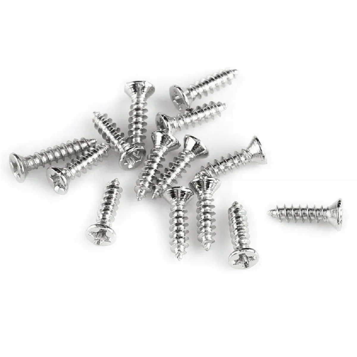 Kit 800 Pcs M2 Cruz Tornillos De Cabeza Plana 4-20mm (8 Tamaños)