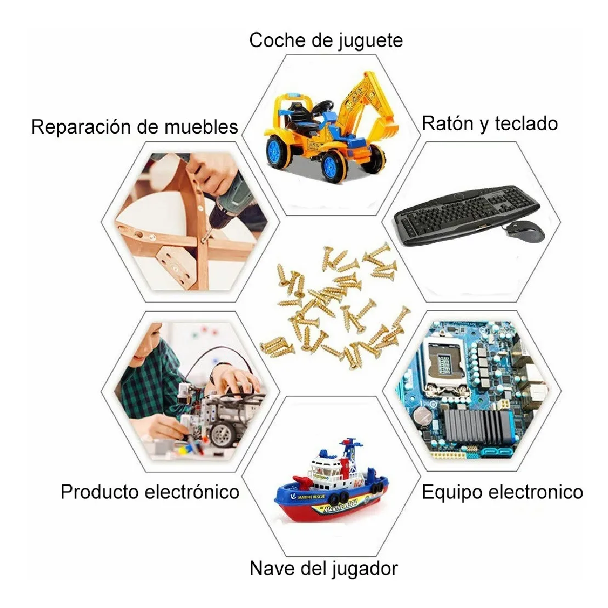 Kit 800 Pcs M2 Cruz Tornillos De Cabeza Plana 4-20mm (8 Tamaños)
