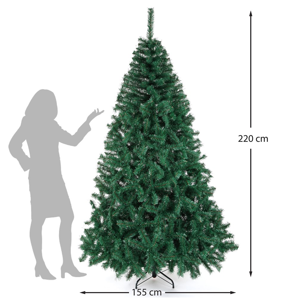 Arbol De Navidad 220 cms Navi Canadiense Naviplastic