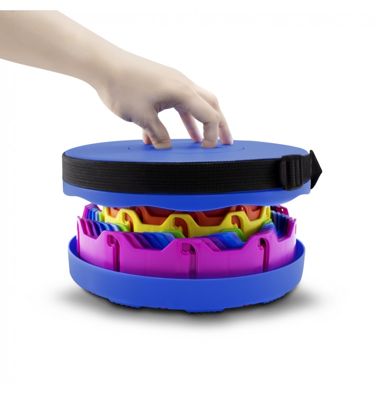 Banco Retractil Plegable Taburete Portatil Correa Ajustable