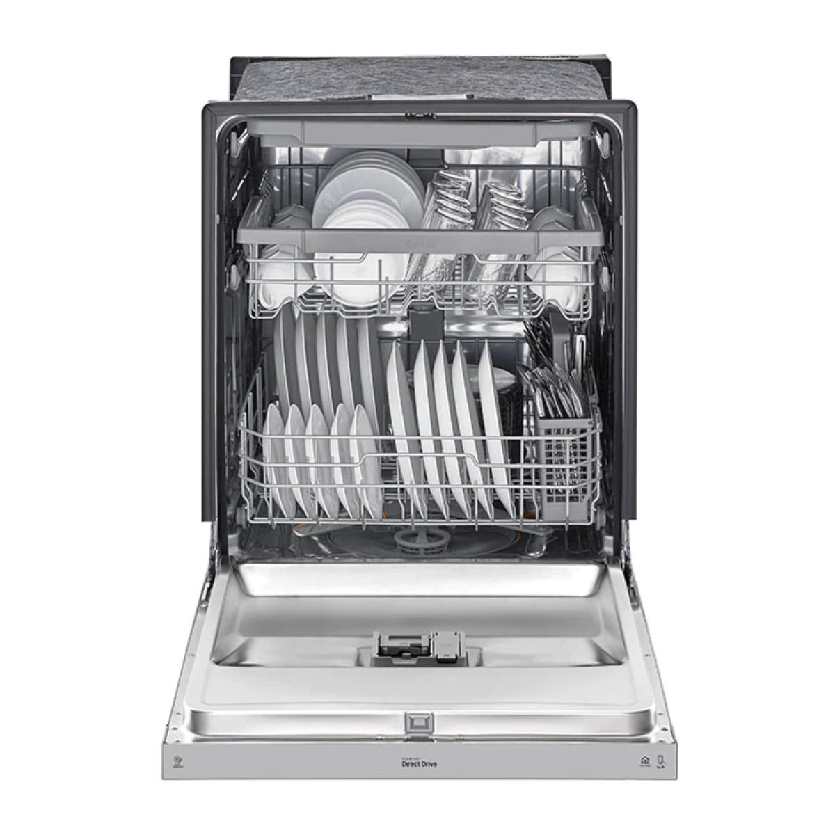 Lavavajillas 15 servicios de empotre color acero inox marca lg ldfn4542s
