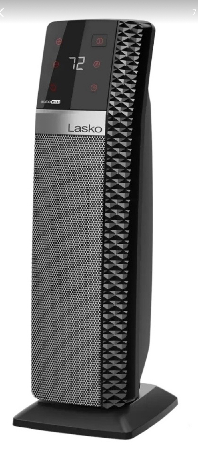 Calentador De Torre 22¨ Lasko Cerámico Control Remoto