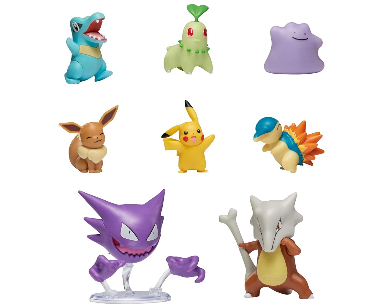 Cyndaquil Chikorita Totodile Ditto Haunter Marowak Pokemon