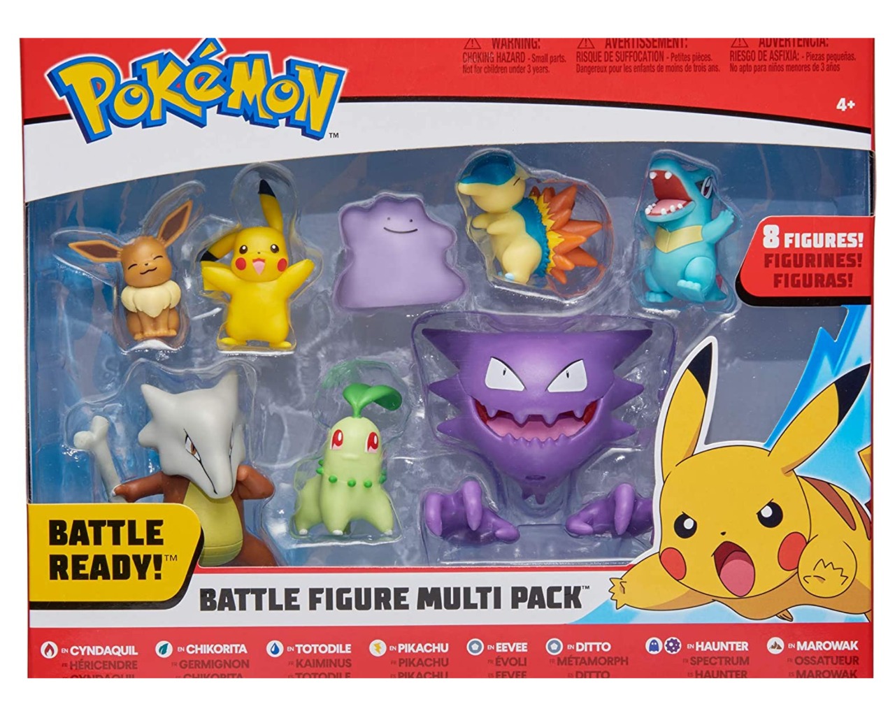 Cyndaquil Chikorita Totodile Ditto Haunter Marowak Pokemon