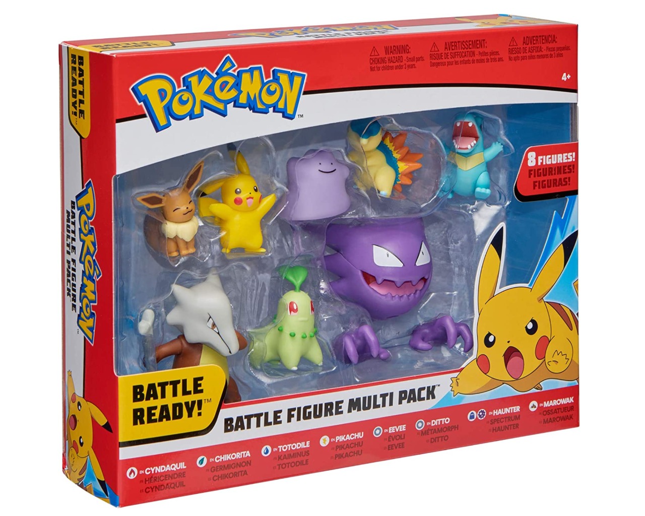 Cyndaquil Chikorita Totodile Ditto Haunter Marowak Pokemon