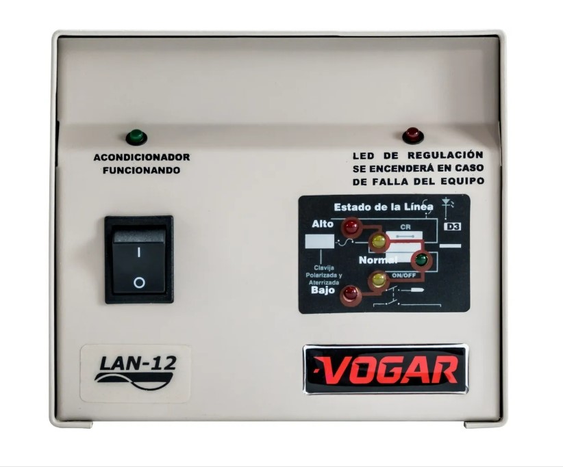 Regulador de Voltaje 2 kVAs, 16 Amperes