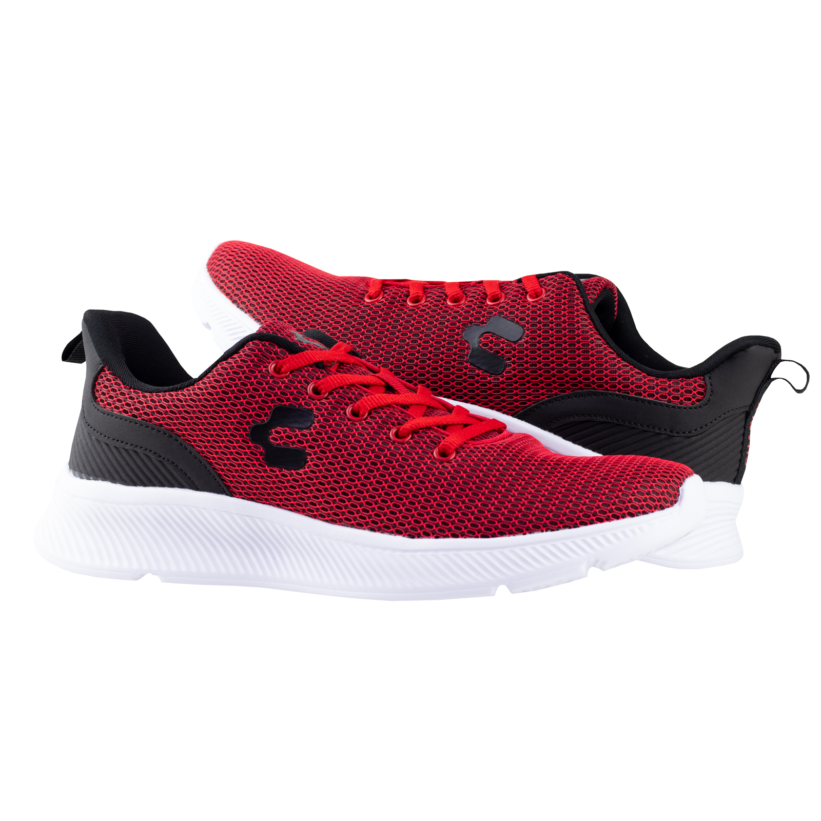 Tenis Running Hombre Charly Origen II 1086138 Rojo Negro
