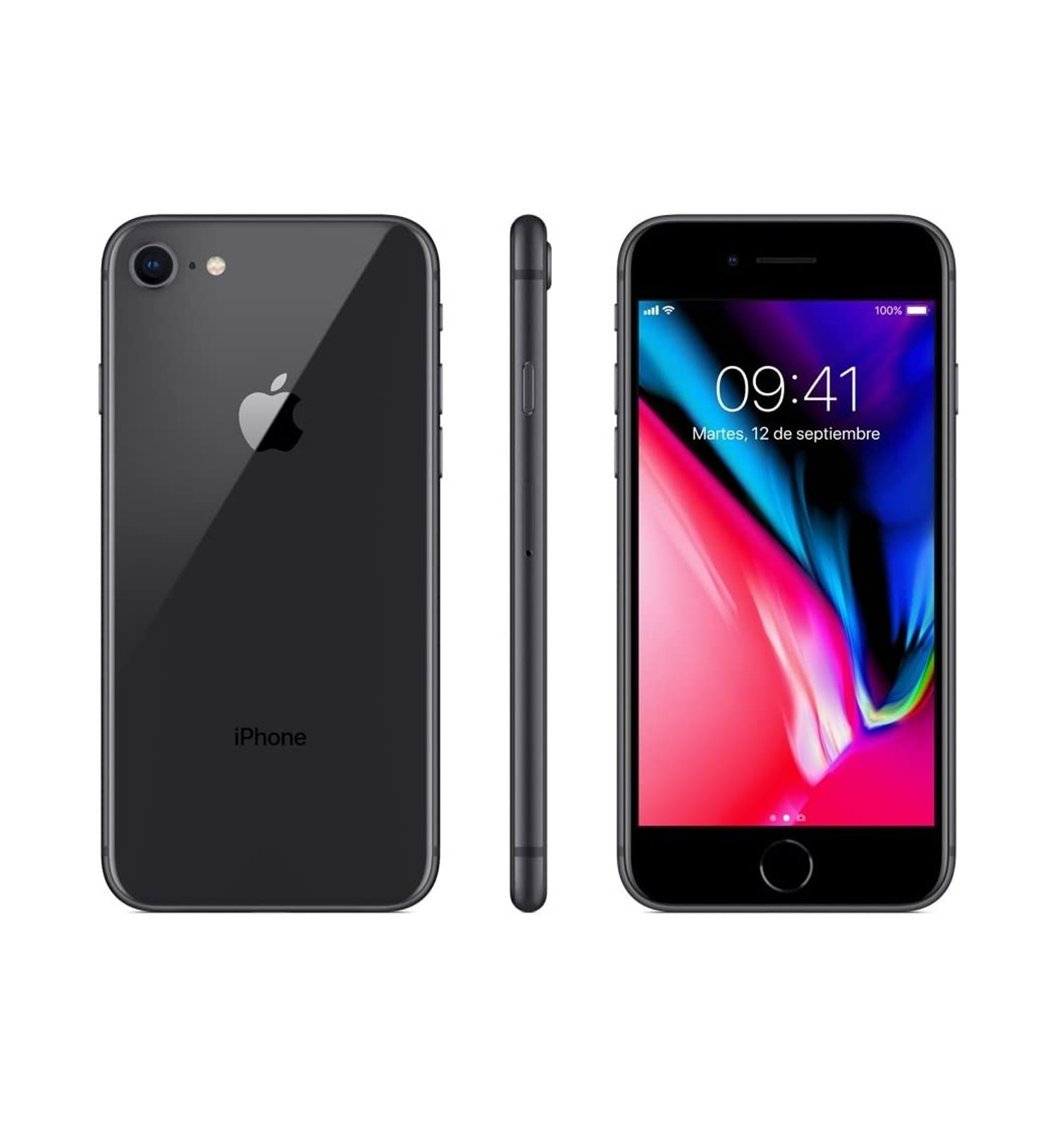 iPhone 8 64 Gb Space Gray (Reacondicionado) Grado A
