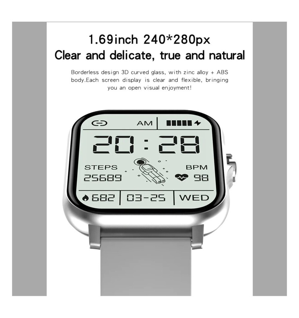 Smart Watch Reloj Inteligente Fralugio Q13 Notificaciones Hd