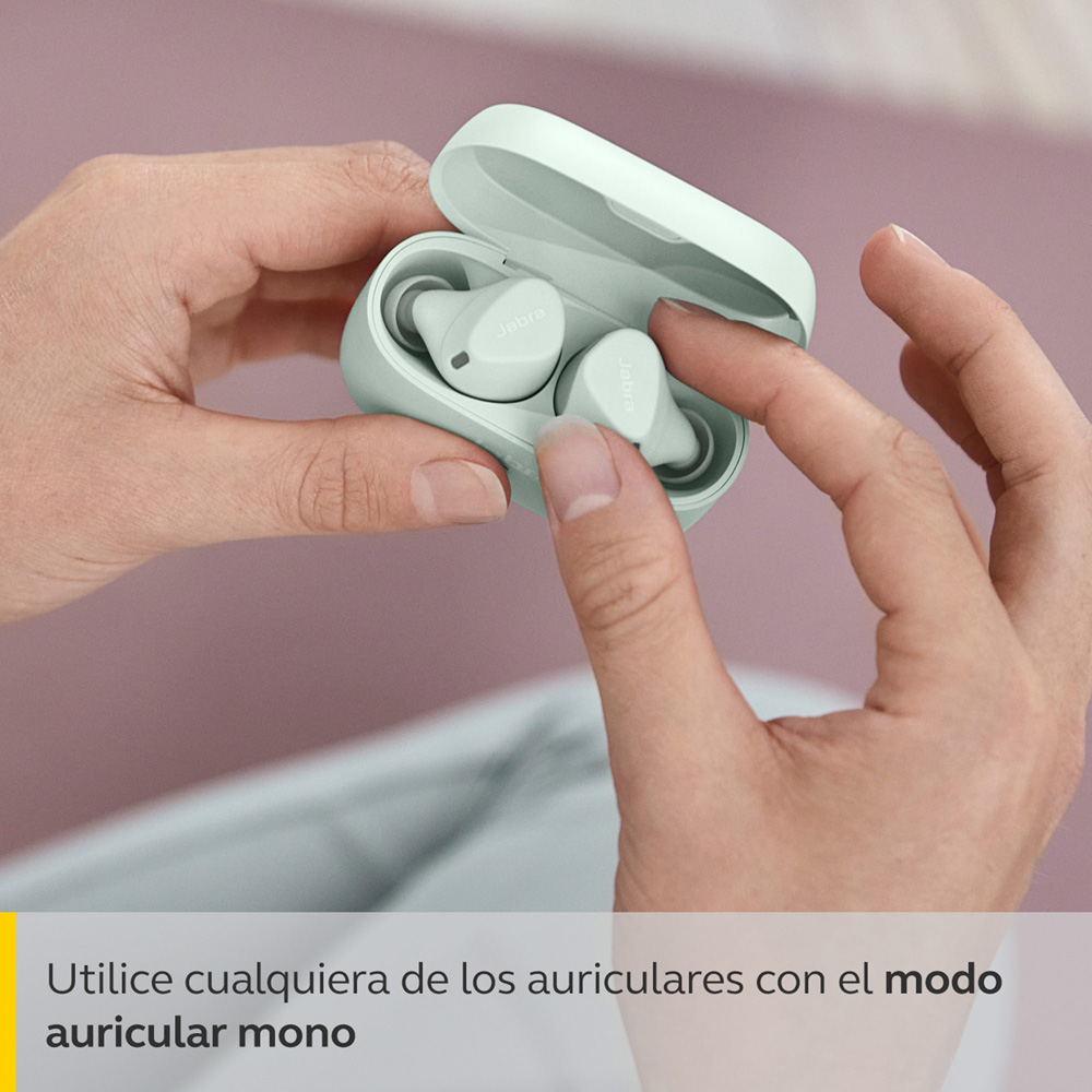 Audífonos Inalámbricos Jabra Elite 4 Active Menta