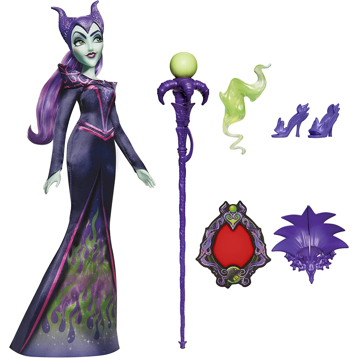 Muñeca Villanas Disney Villains - Malefica F4561 Hasbro