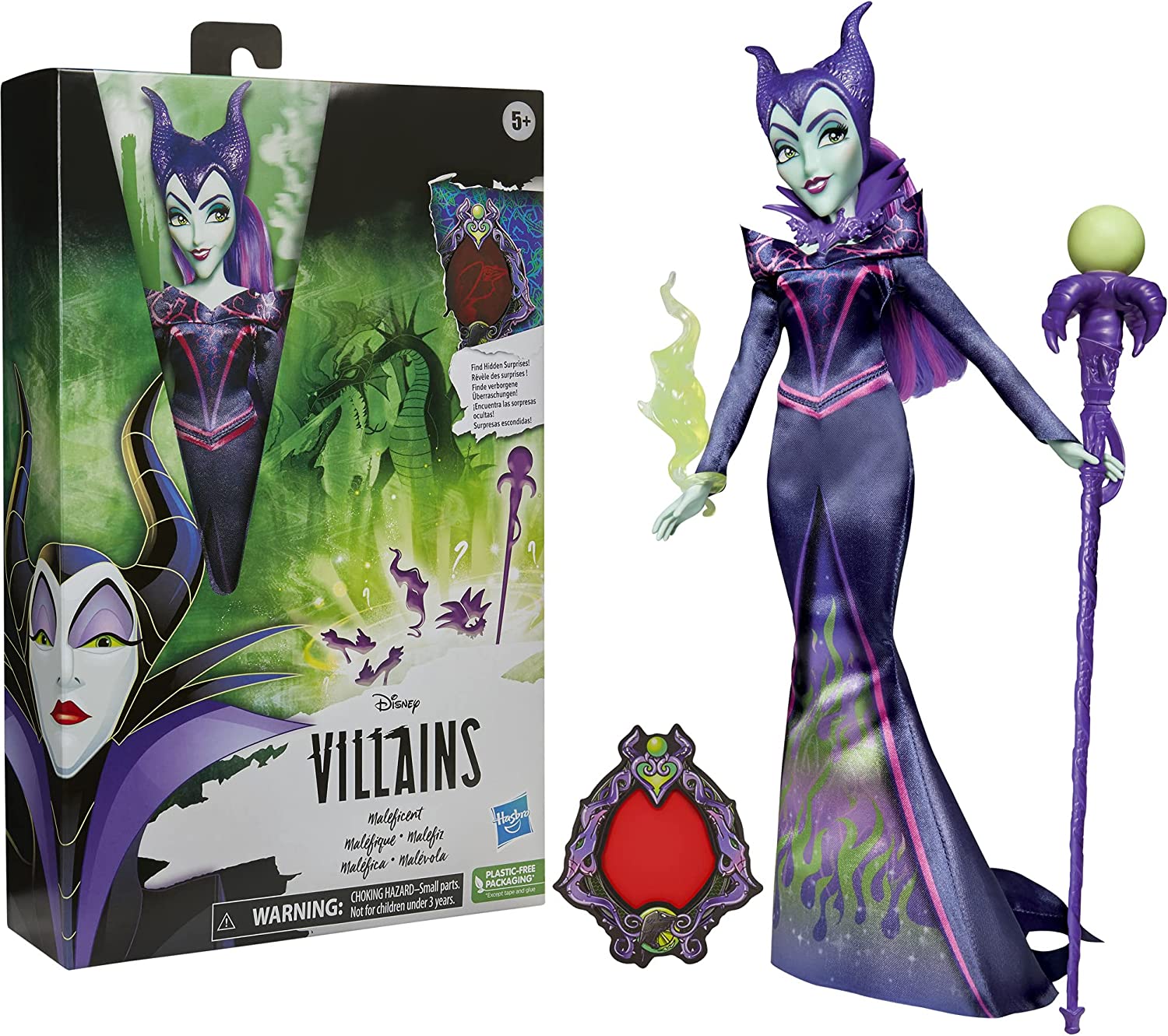 Muñeca Villanas Disney Villains - Malefica F4561 Hasbro