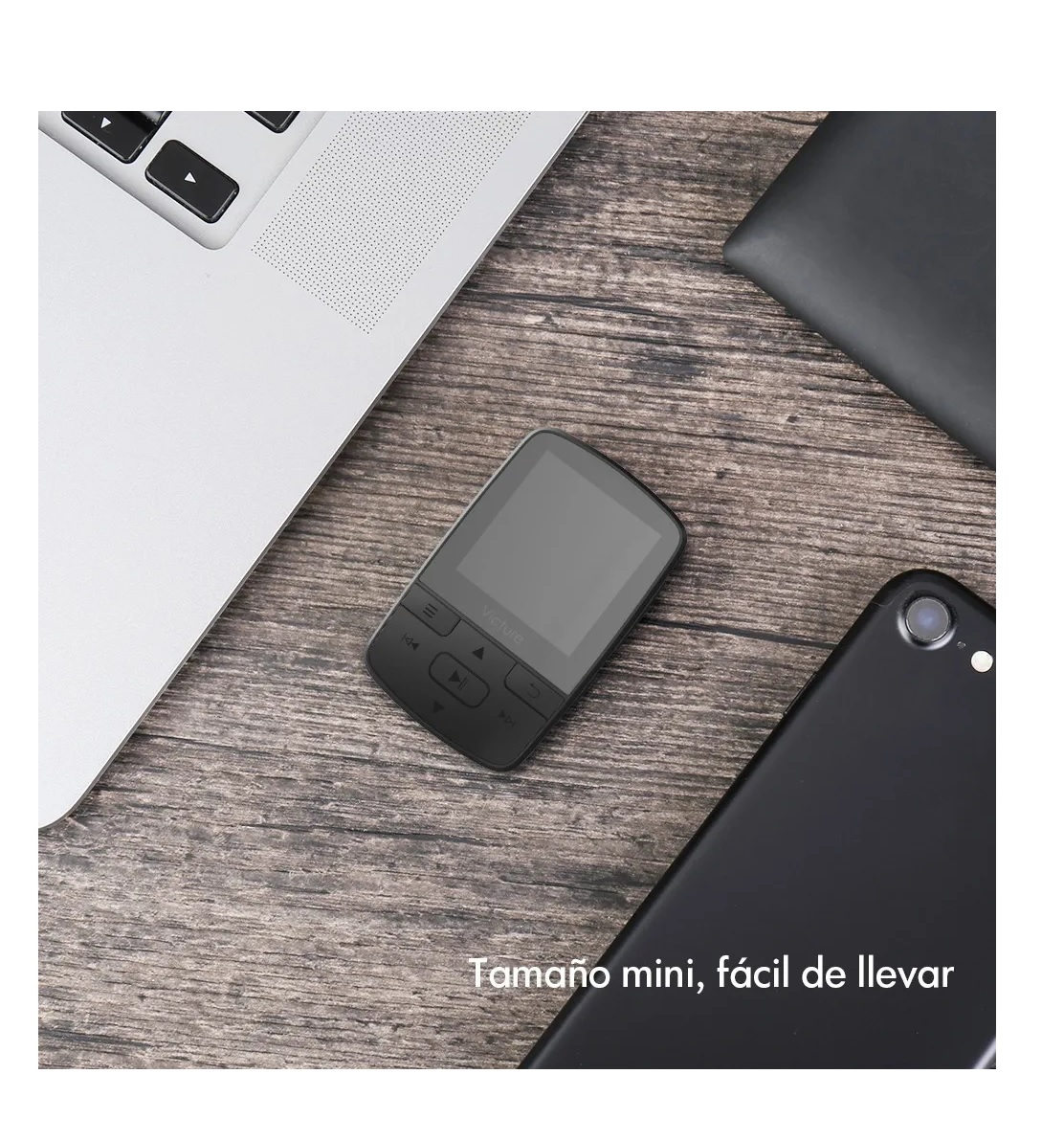 Reproductor De Musica Mp3 Con Bluetooth Deportivo Portatil