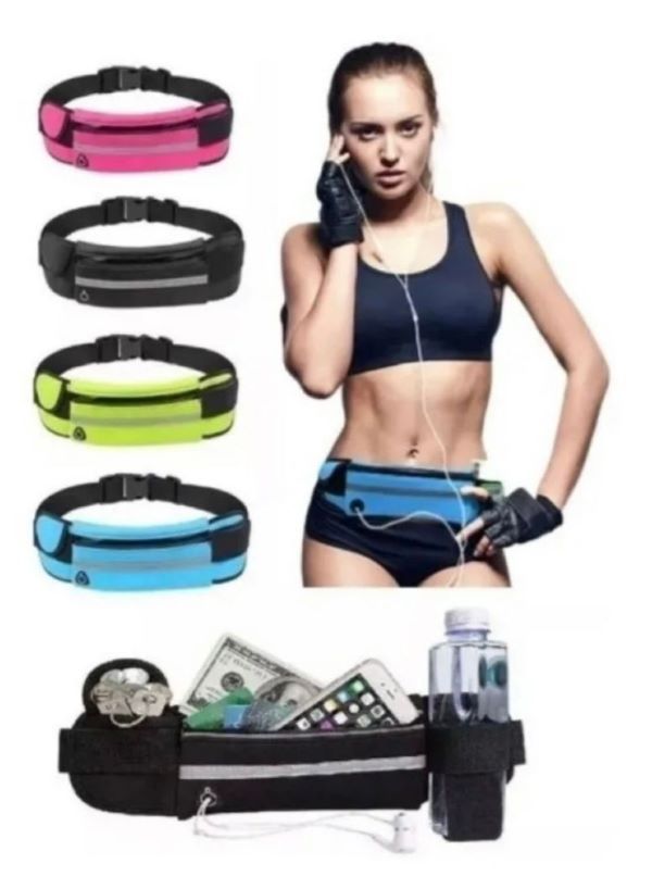 Cangurera Deportiva Repelente Al Agua