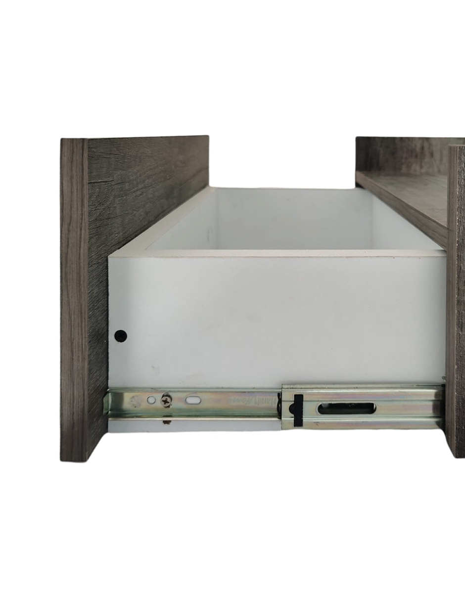 Repisa De Recamara Flotante Mesa De Noche Con Cajón Lombardia