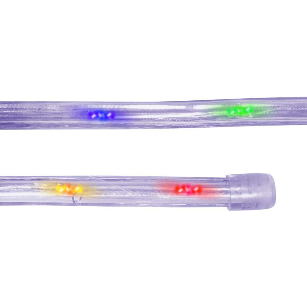 Manguera Decorativa Luz Led Multicolor Uso Exterior/Interior Cable Recubierto Gel 10 m