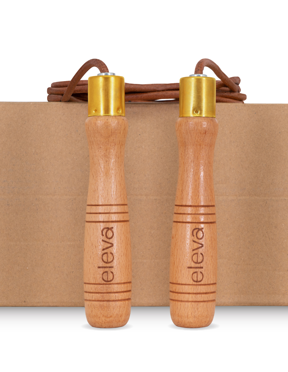 Cuerda Para Saltar Tipo Crossfit 3 M De Cuero Boxeo Eleva