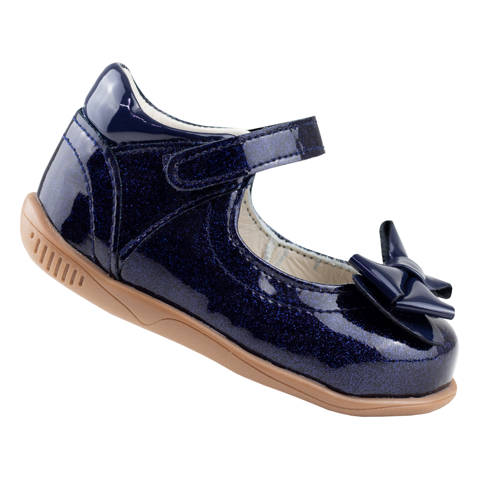 Zapato Para Bebe Niña Chabelo Con Moño Clasico C337-B Marino