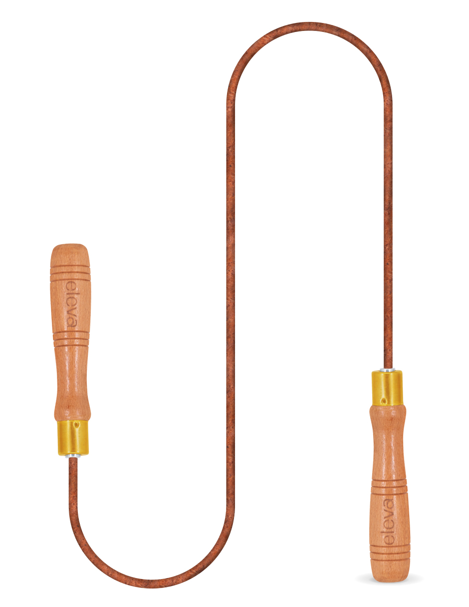 Cuerda Para Saltar Tipo Crossfit 3 M De Cuero Boxeo Eleva