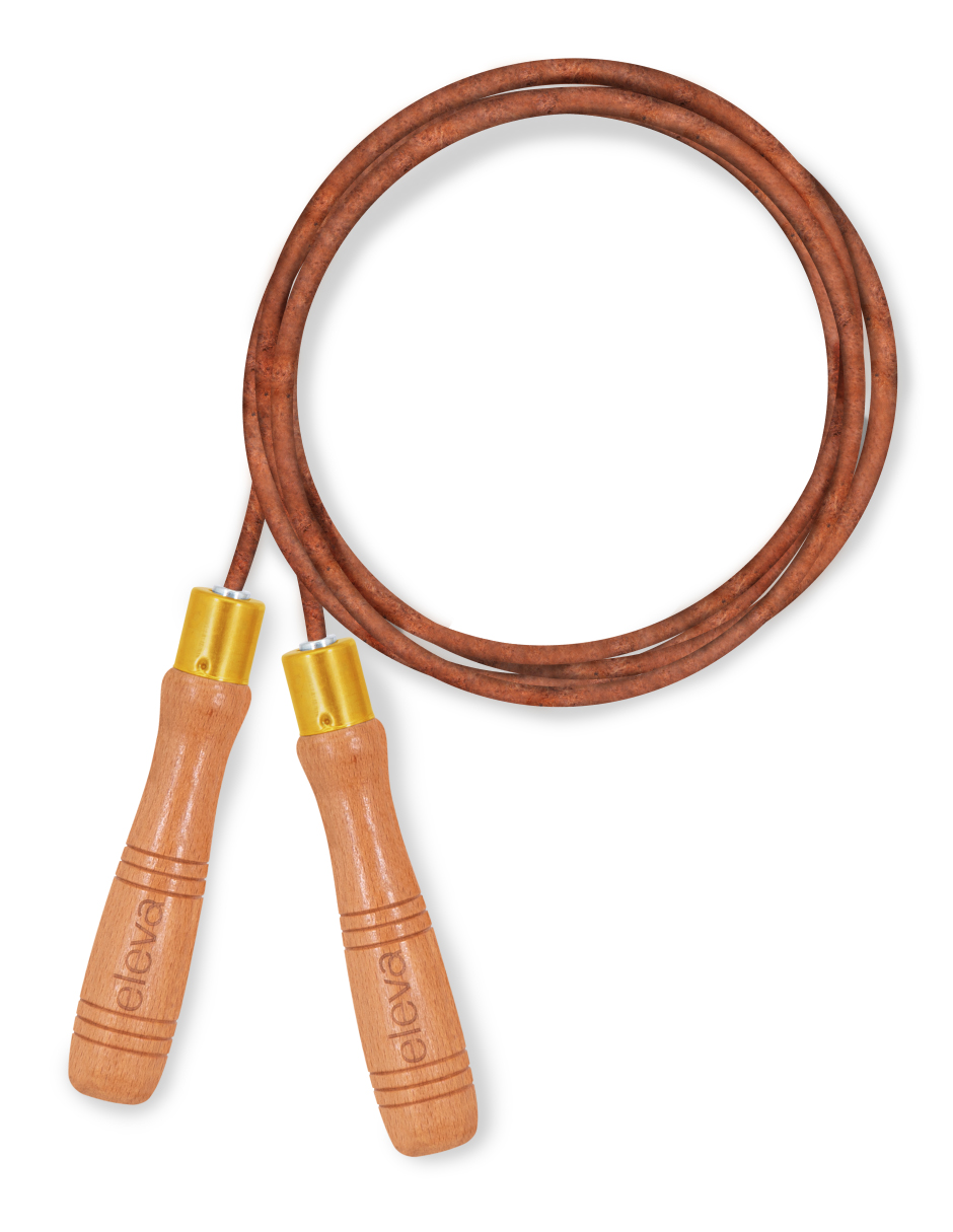 Cuerda Para Saltar Tipo Crossfit 3 M De Cuero Boxeo Eleva