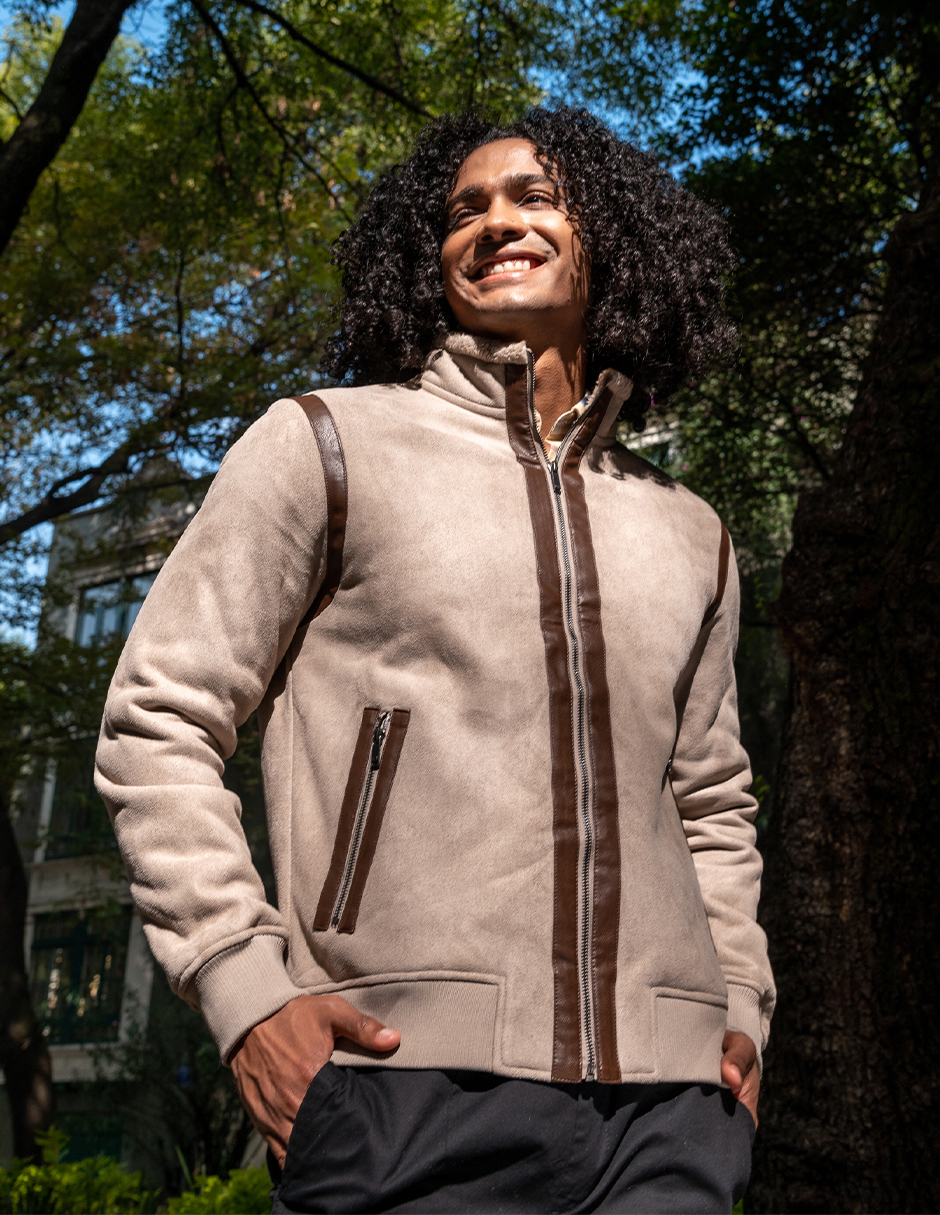 Chamarra Tipo Parka Casual Para Hombre Generra 228400