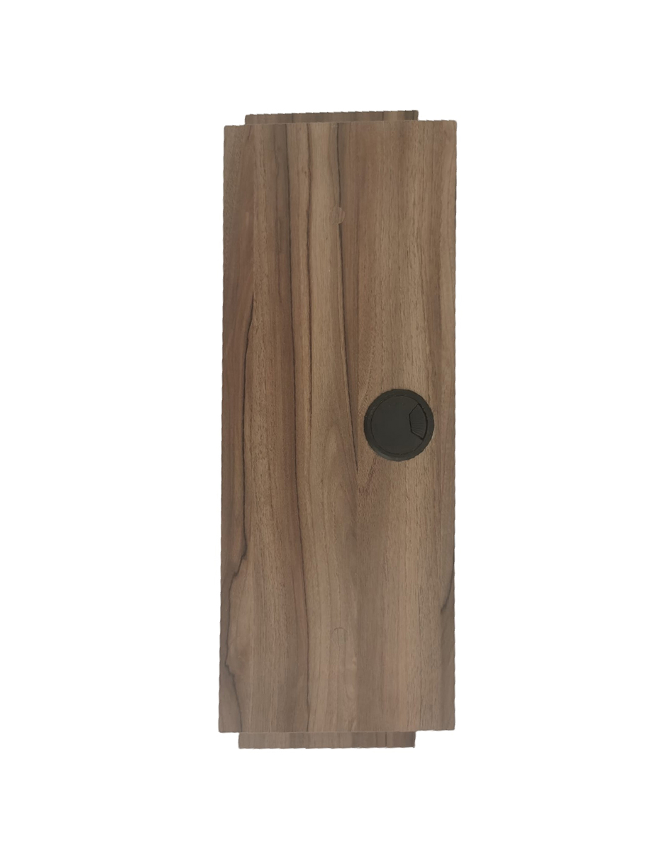 Estante Flotante Moderno para equipos de TV 70 x 20 cm Nogal Terracota