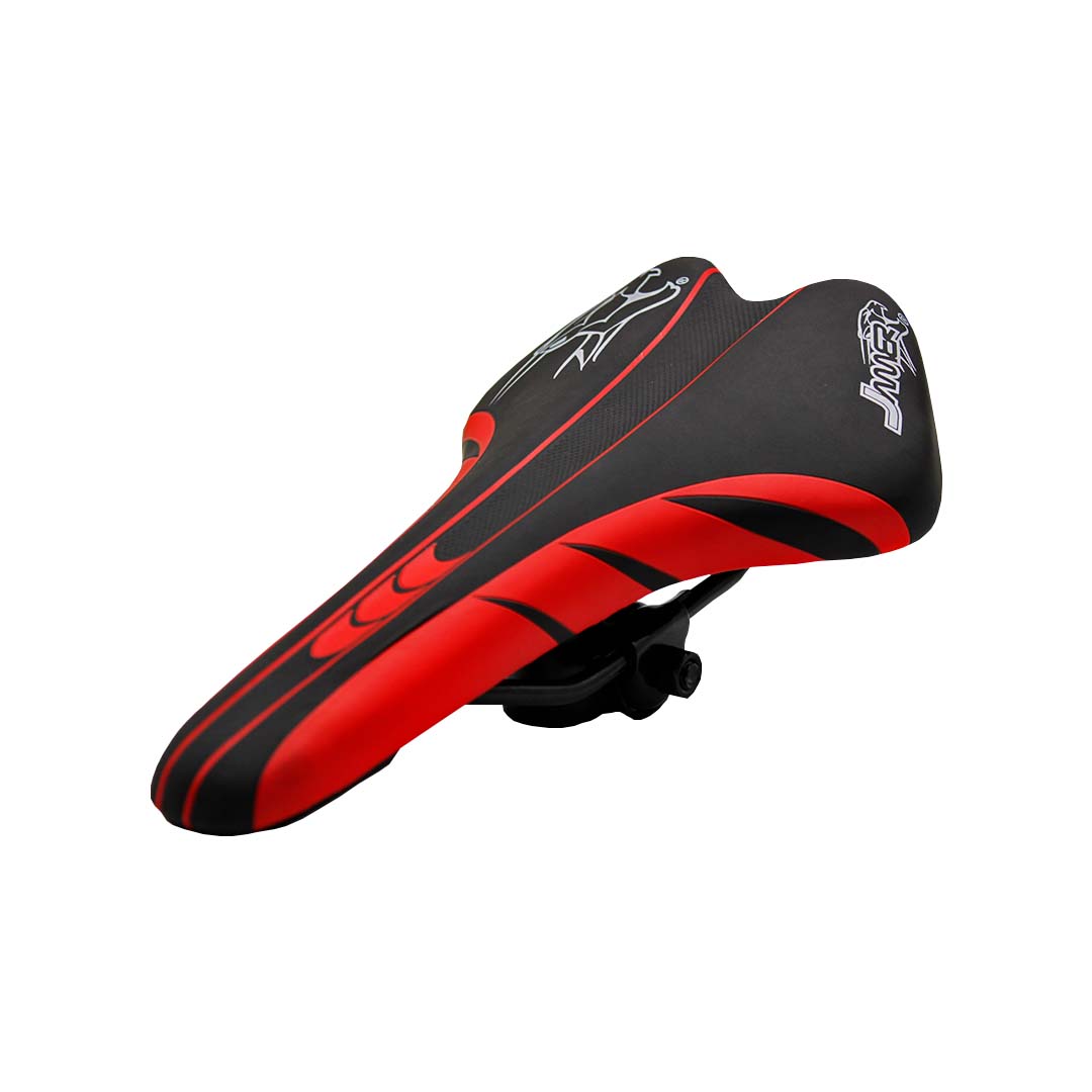 Asiento Bicicleta Mtb Sport Ultra Confortable Rojo