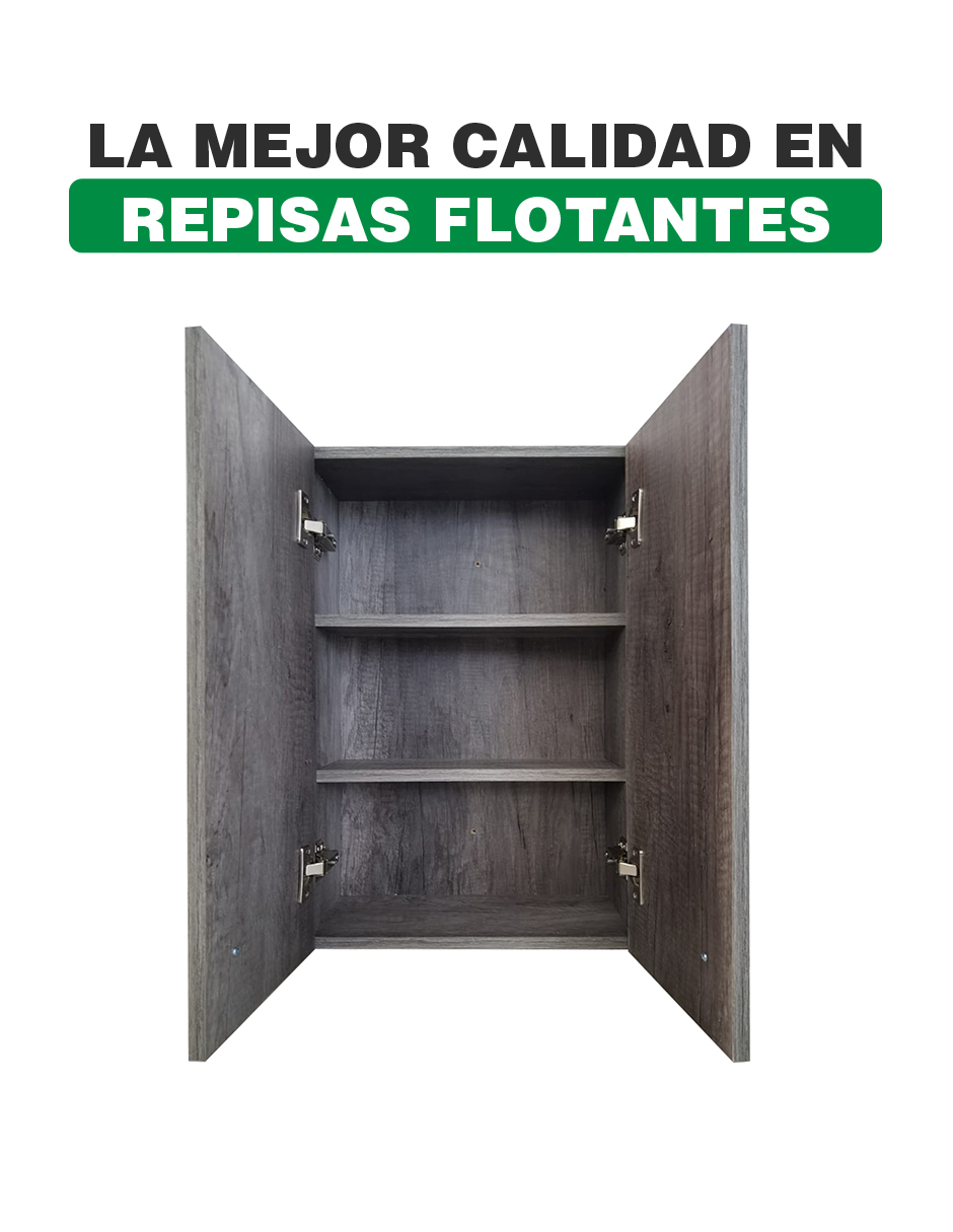 Mueble Flotante Para Baño Moderno 40 X 60 Cm LOMBARDIA