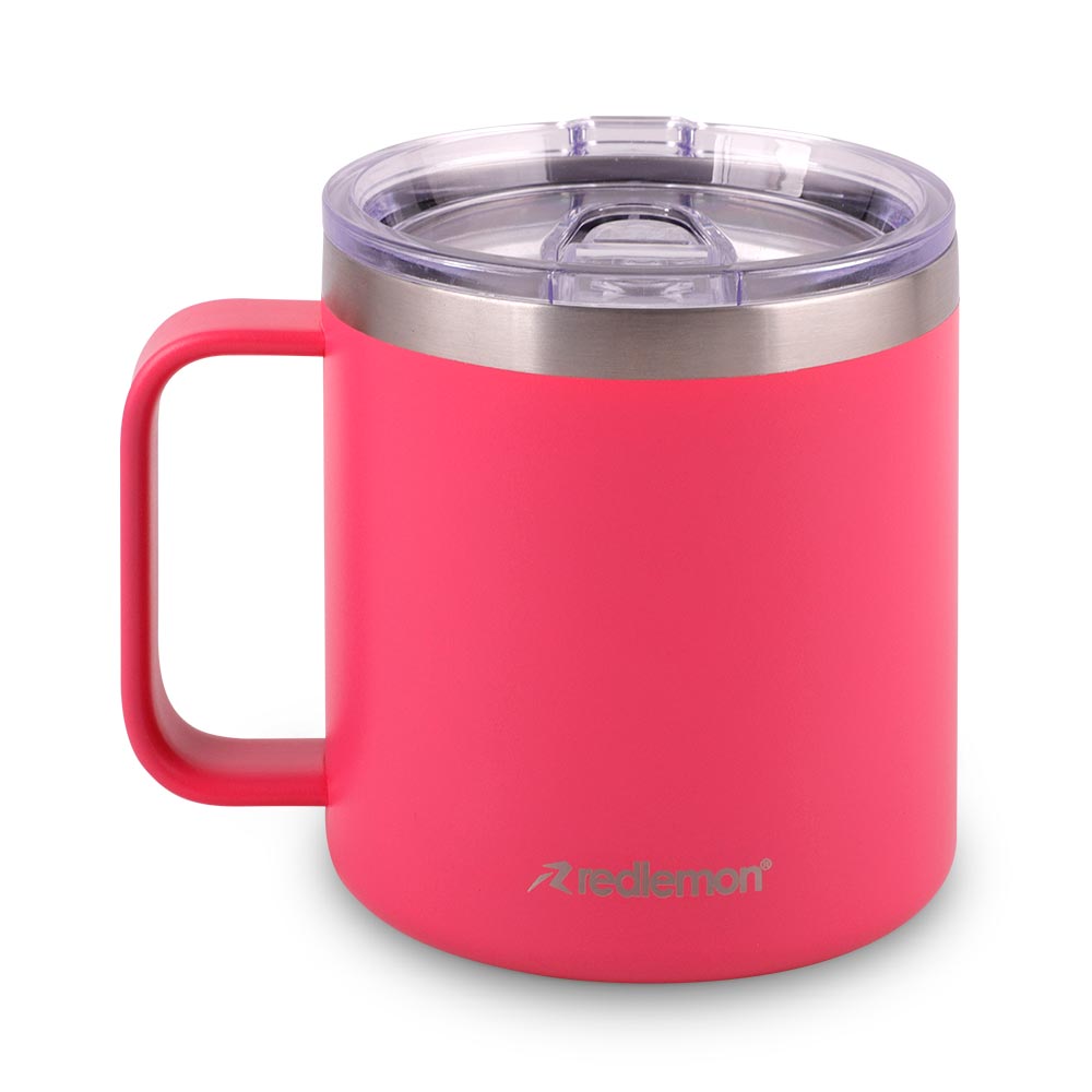 Termo para Café de Acero Inoxidable Taza con Tapa Hermética 400 ml