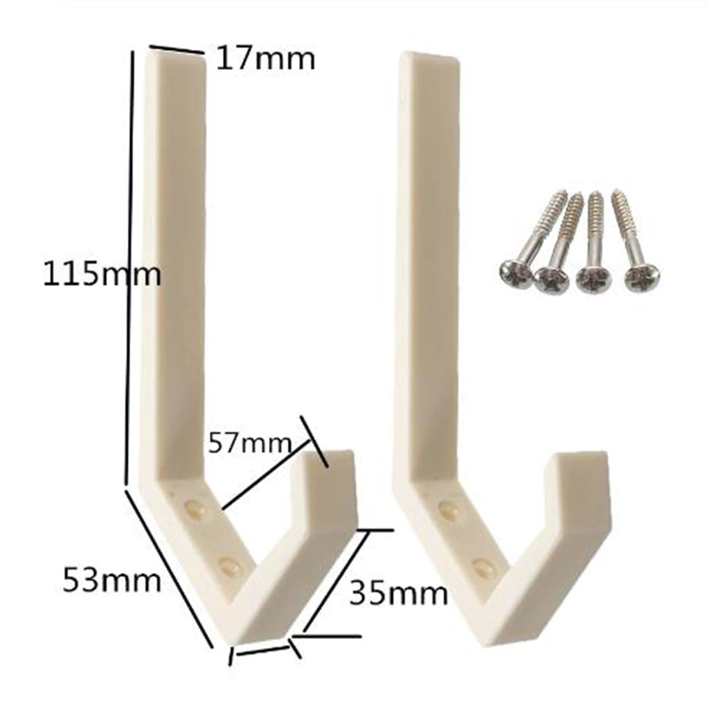 Soporte Para Casco Pared Perchero 2 Porta Cascos