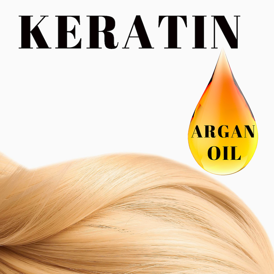 Botox Capilar Vegano Hipoalergénico Keratina, Colágeno, Aceite de Argán, Células Madres Vegetales, Vitaminas Para Todos Los Cabellos 500 Ml