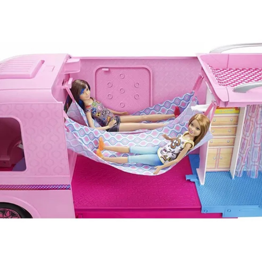 Set De Juego Barbie Estate Cámper De Los Sueños 3 En 1