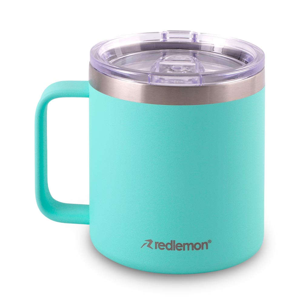 Termo para Café de Acero Inoxidable Taza con Tapa Hermética 400 ml