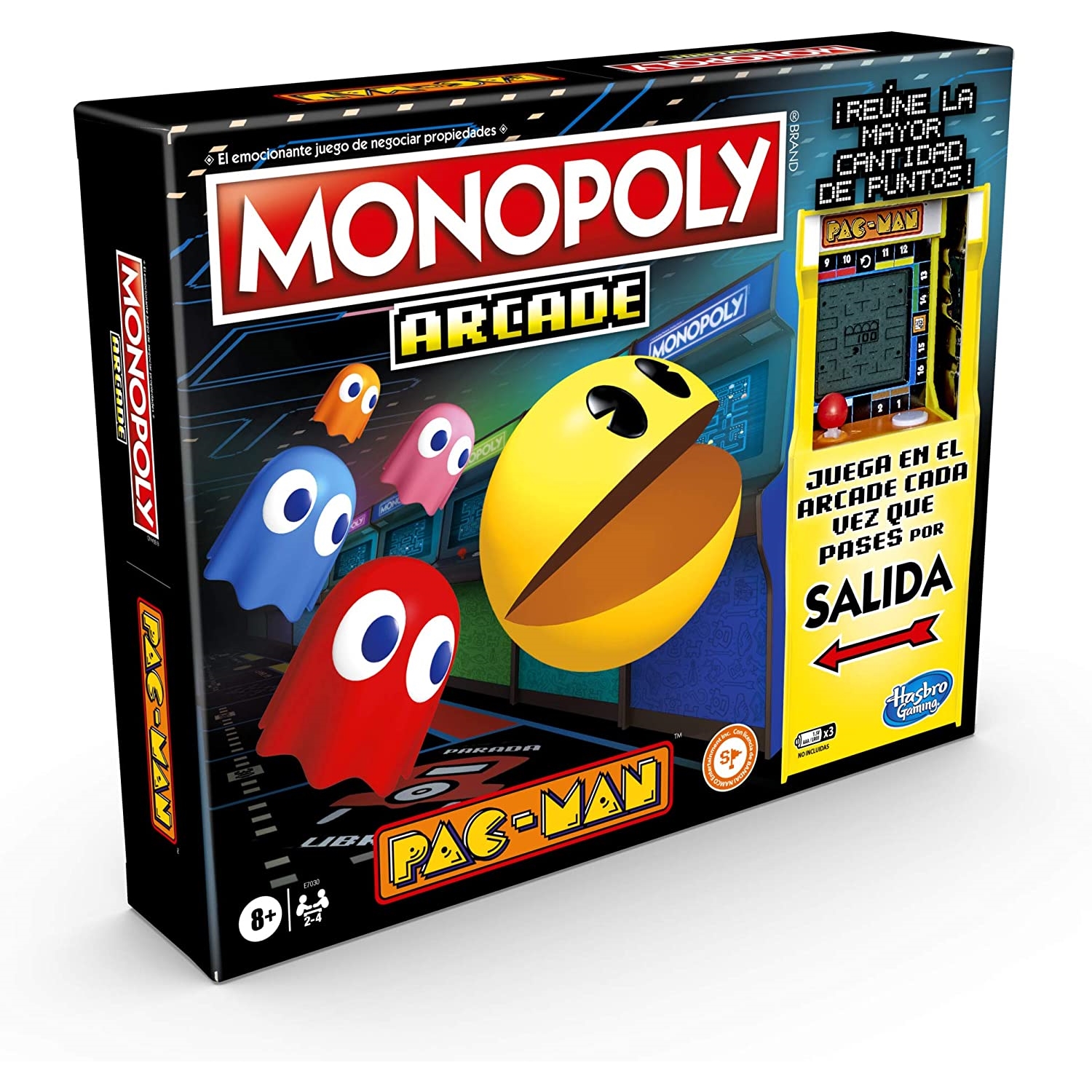 Monopoly Arcade Pac-man Juego de Mesa E7030 Hasbro
