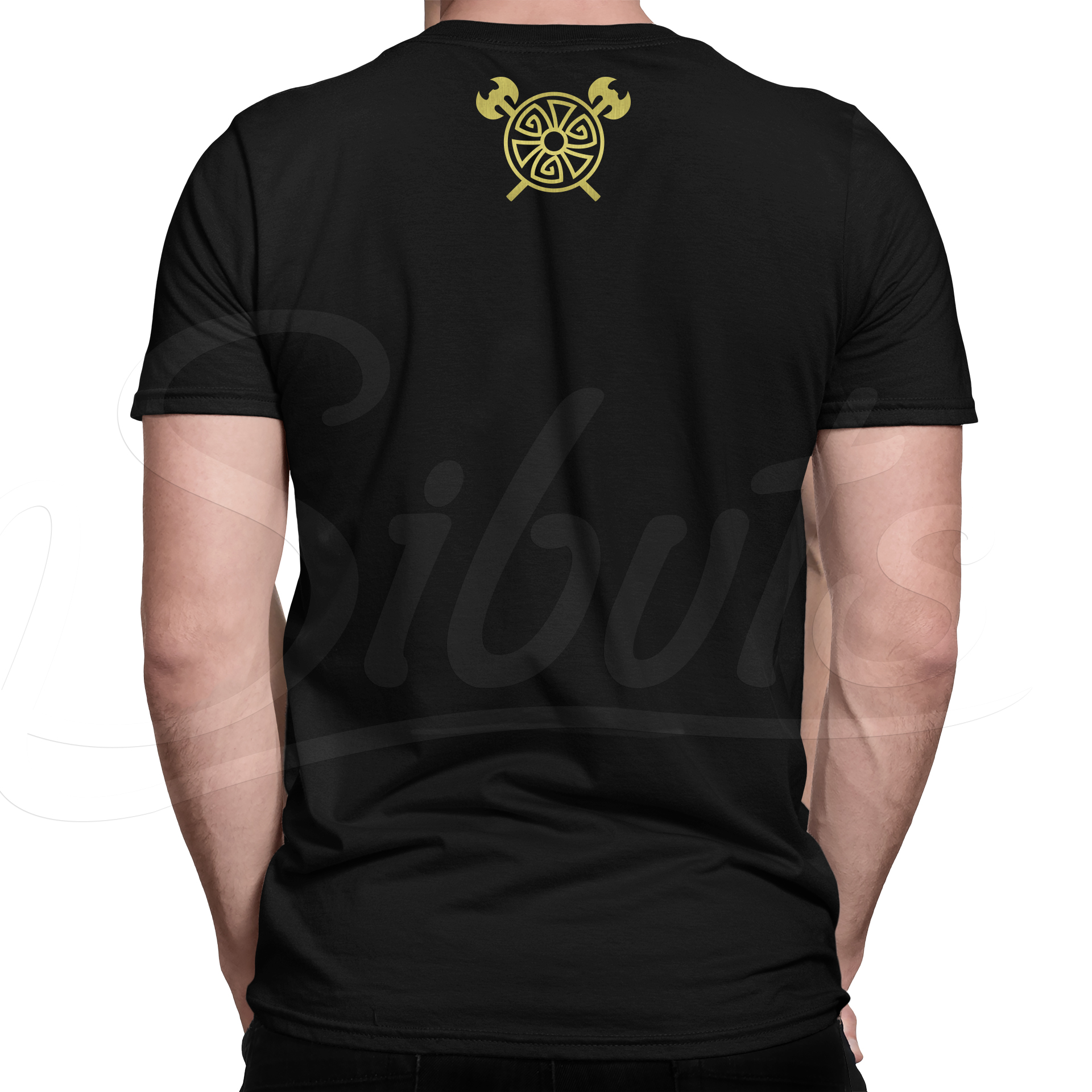 Playera para Hombre Compas Vikingo Vegvisir Vikings