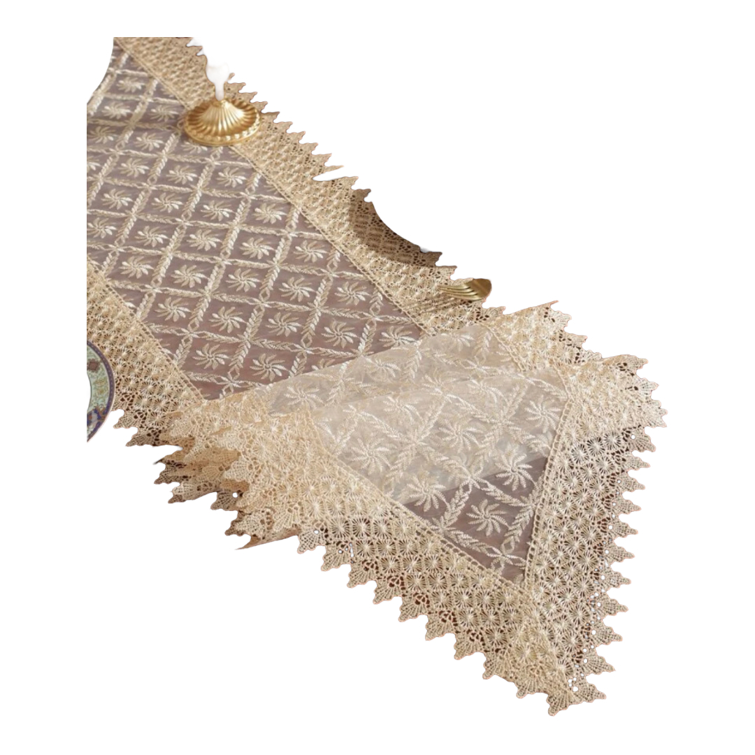 Camino De Mesa Corredor Mantel Diseño Bordado 40 X 1.80