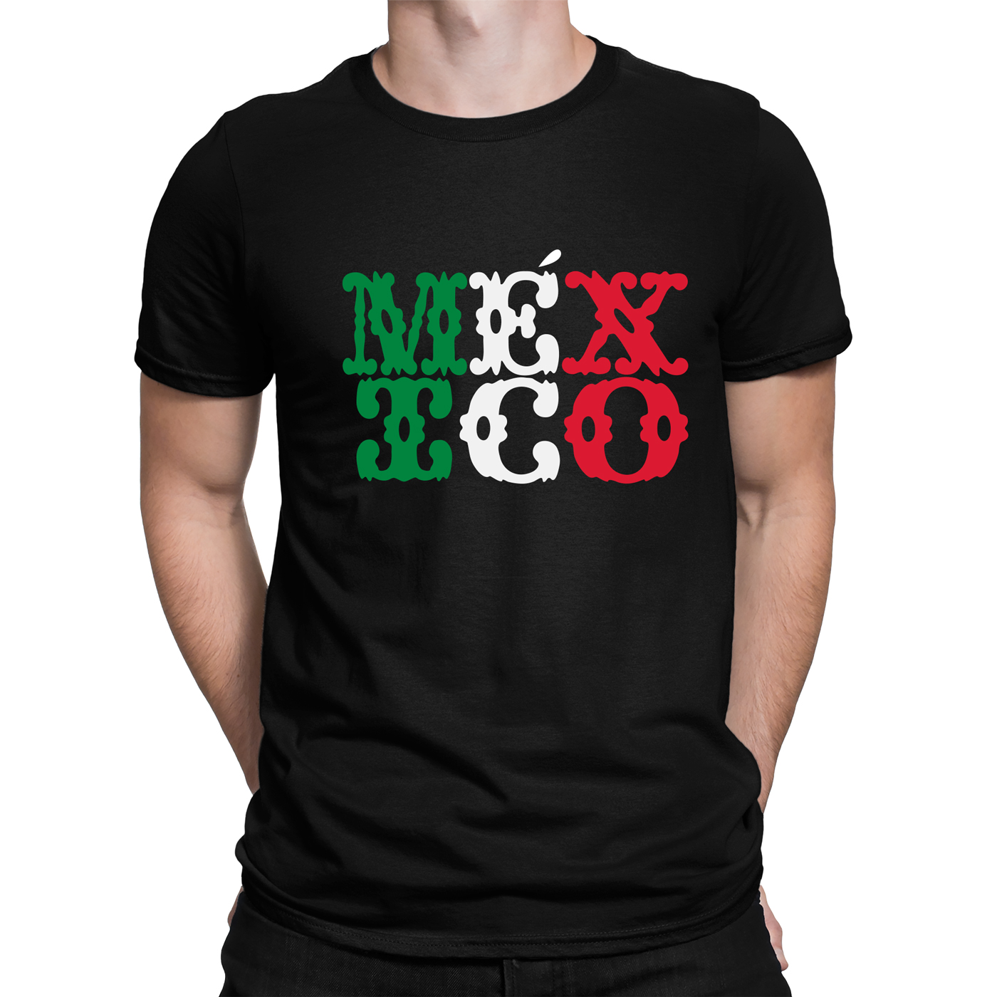 Playera para Hombre Fiestas Patrias México Independencia