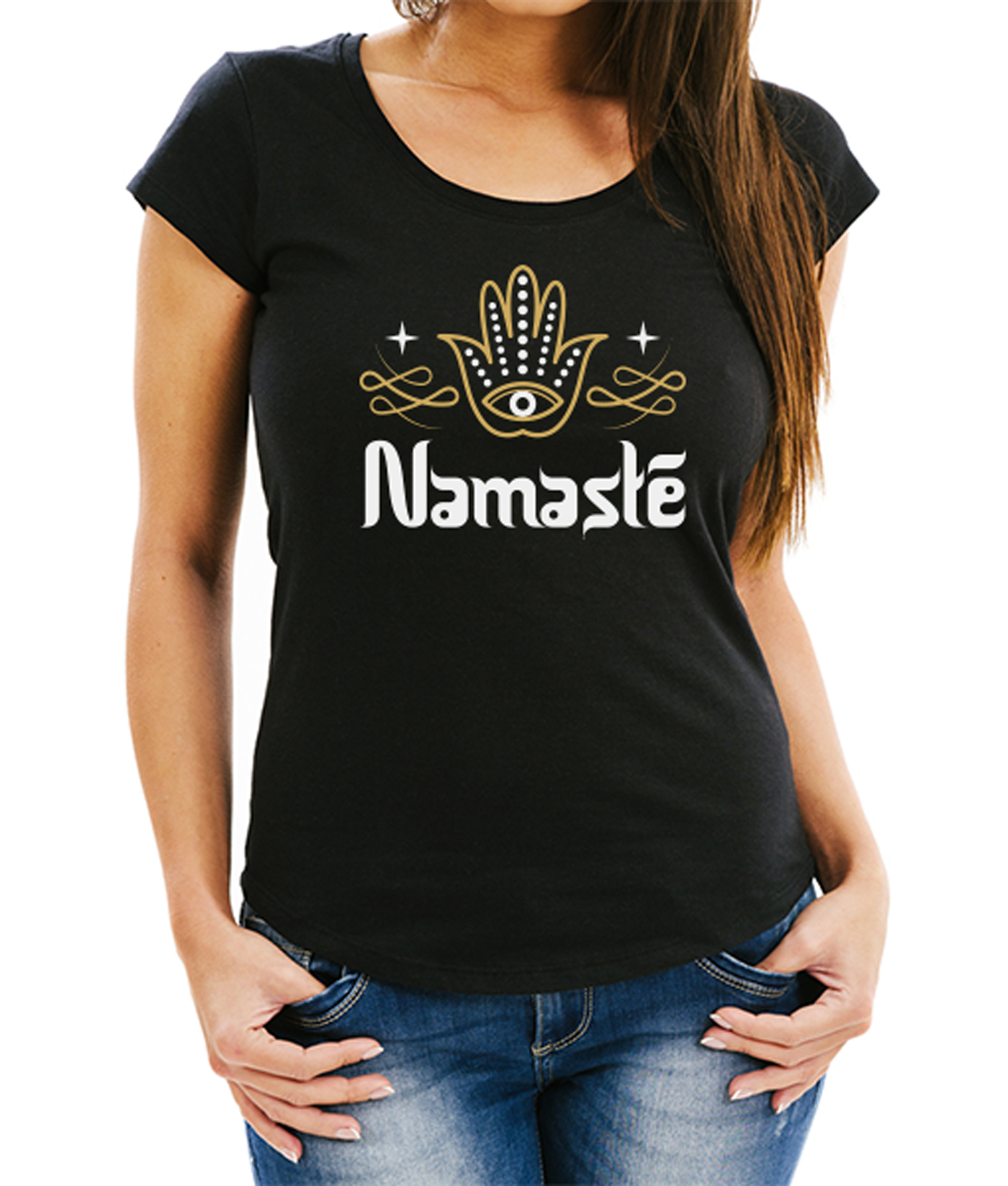 Playera para Mujer Namaste Yoga