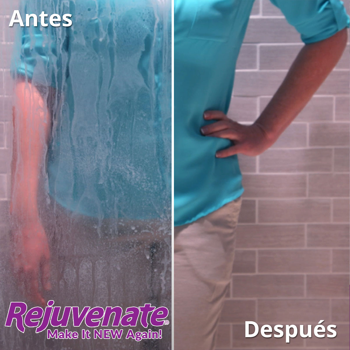 Removedor Residuos de Jabón para baño. Sin tallar Rejuvenate TV OFERTAS Soap Scum Remover 946 ml no Tóxico