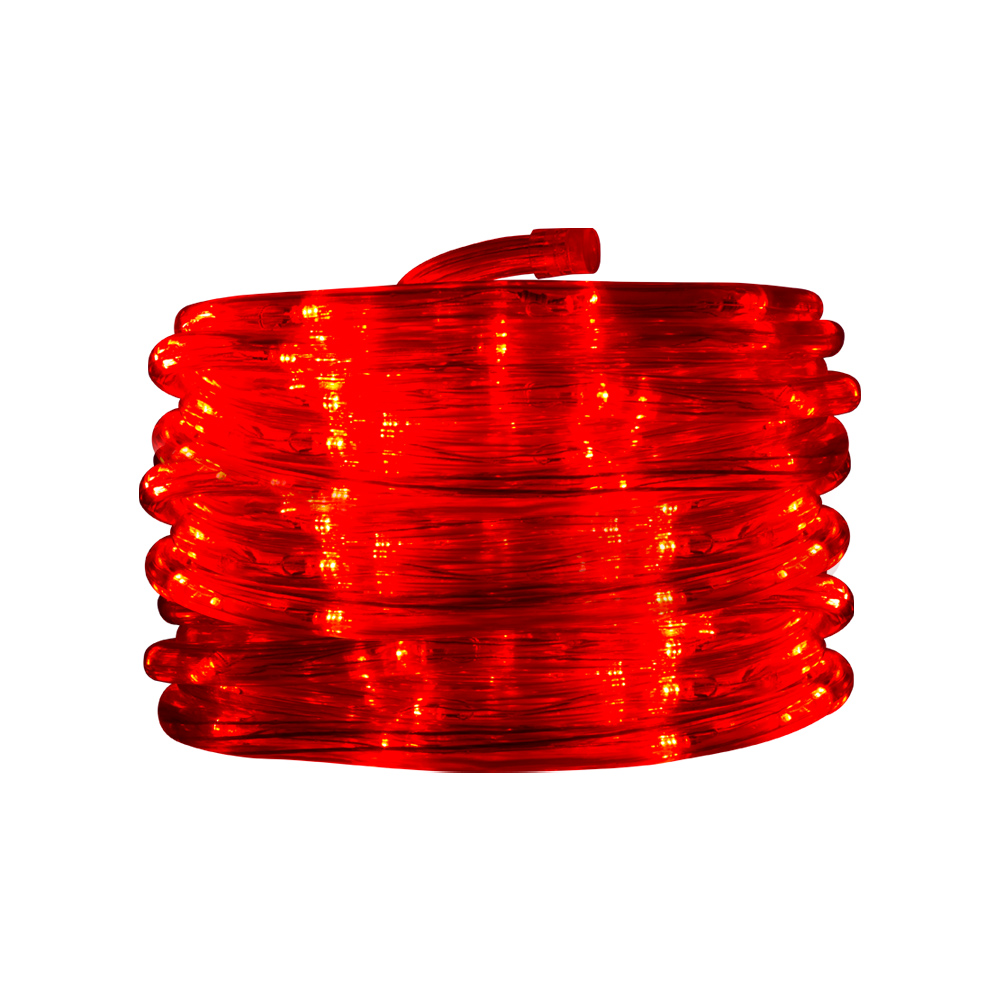 Manguera de Luces Led Decorativa Luz Led Rojo Uso Exterior/Interior Cable Recubierto Gel 10 m