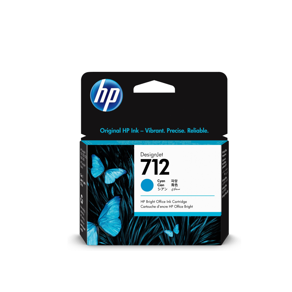 Cartucho Hp 712 Cyan Original 29ml Designjet T210 T230 T250