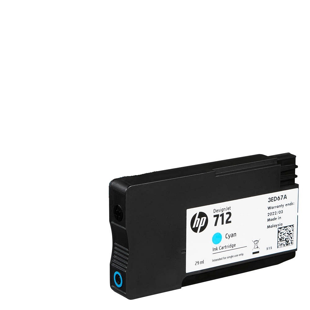 Cartucho Hp 712 Cyan Original 29ml Designjet T210 T230 T250
