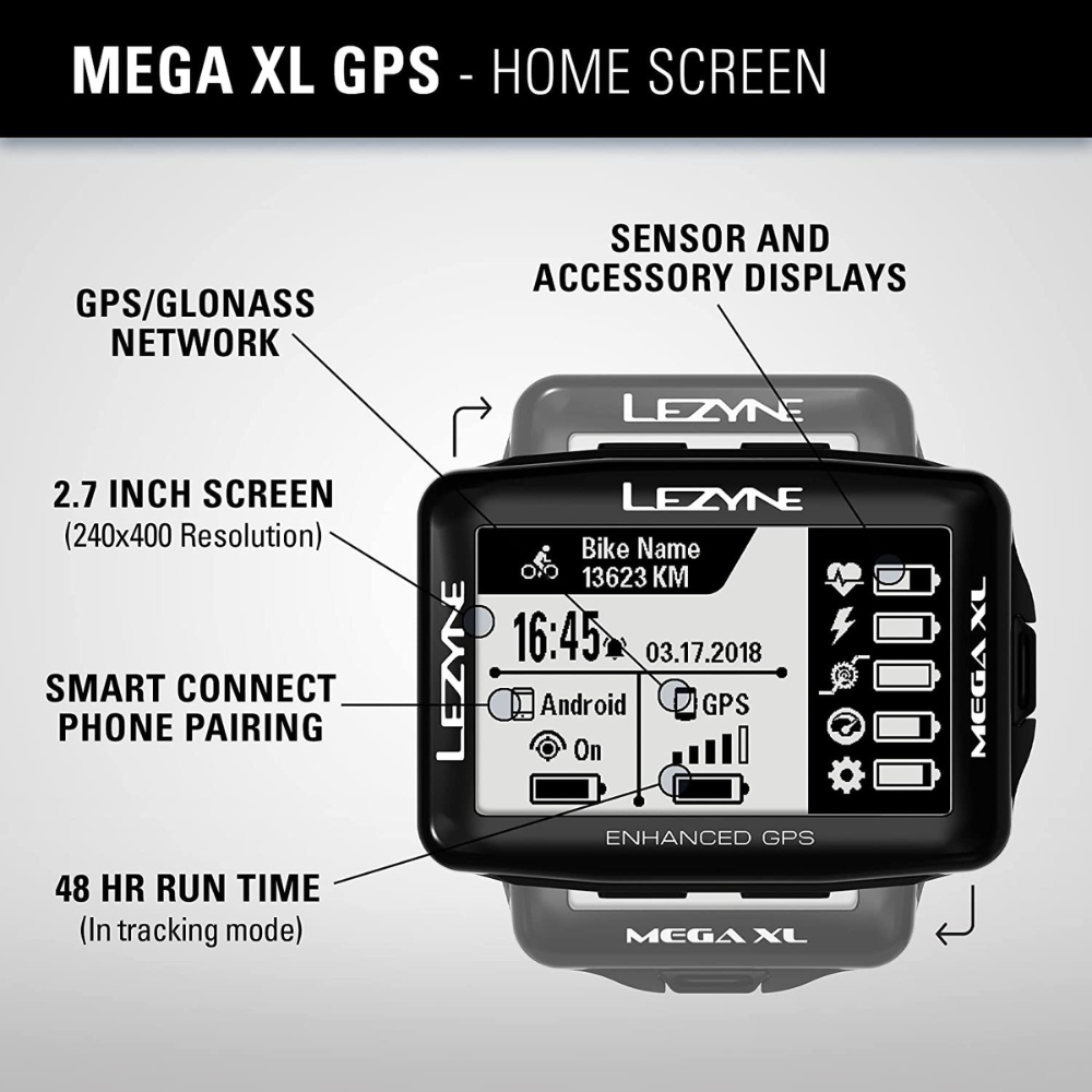 GPS Lezyne Mega XL