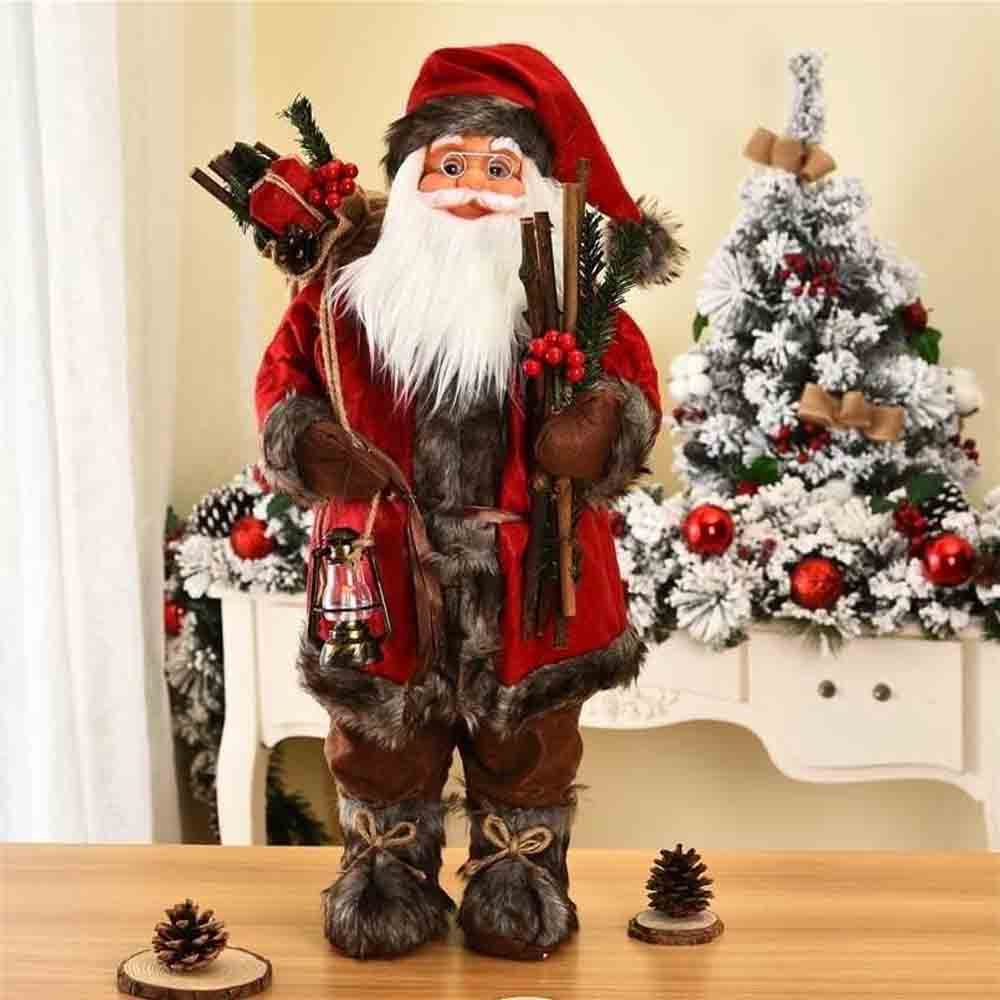 Figura decoración navideña Santa Claus rojo mediano 45 cm Belly Kyuden Home